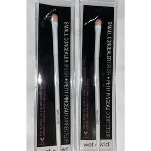 Wet N Wild Small Concealer Brush Cruelty Free Vegan Set of 2